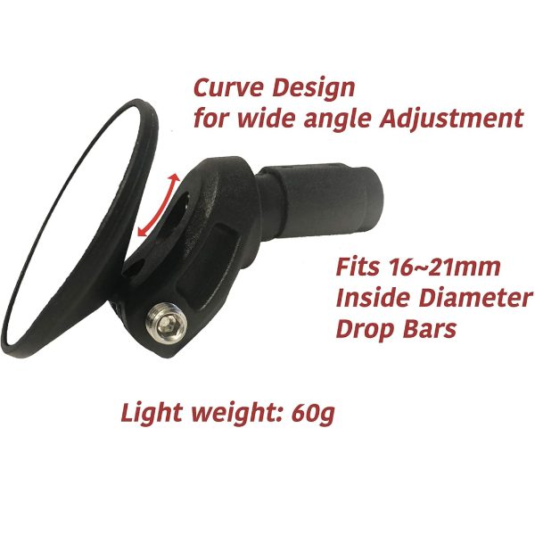 Rocket Drop Down Handlebar Mirror - Image 4