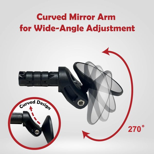 Rocket Drop Down Handlebar Mirror - Image 9