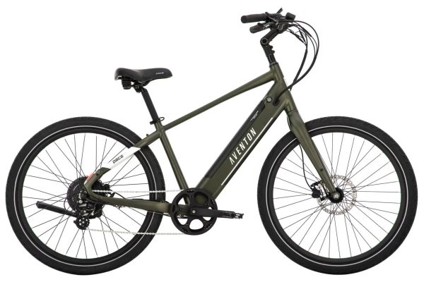 Aventon Pace 500.3 Step-Over (FREE 2nd Battery) - Trick Electric Bikes ebike rentals 