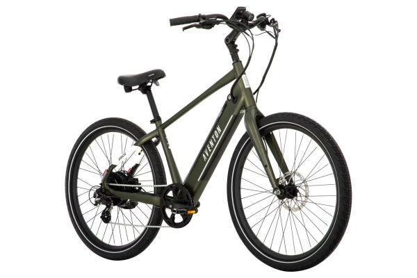 Aventon Pace 500.3 Step-Over (FREE 2nd Battery) - Trick Electric Bikes ebike rentals 